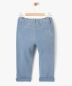 Pantalon en velours doublé jersey bébé garçon